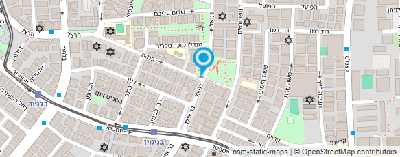 מפת הגעה אל סטודיו טניה