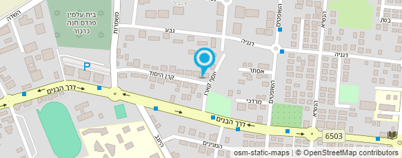 מפת הגעה אל מאיר חממי מדריך טיולים