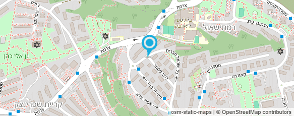 מפת הגעה אל אראל זינגמן-גישה קלה