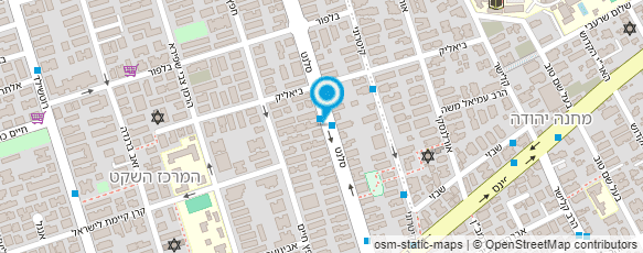 מפת הגעה אל הפקות דפוס סוניטה בוניטה