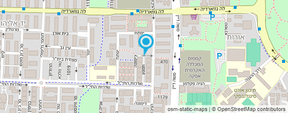 מפת הגעה אל כפיר ג'יבלי צילום מיקצועי