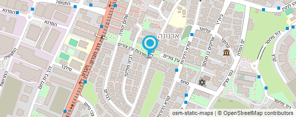 מפת הגעה אל אמנון מזר משרד עו"ד