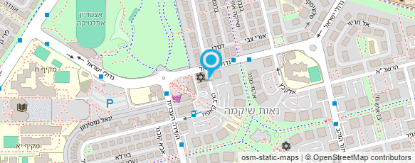 מפת הגעה אל קופ"ח מאוחדת מרפאת שיניים