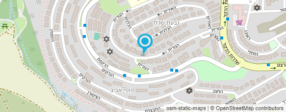 מפת הגעה אל מכון הניצחון