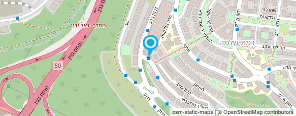 מפת הגעה אל גן מלובביץ'