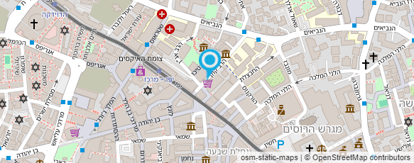 מפת הגעה אל עתודות המרכז ללימודי שכר