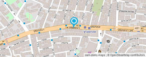 מפת הגעה אל ב.ש.ר. חברה לבנין בע"מ