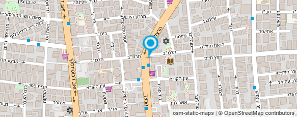 מפת הגעה אל עו"ד אינהורן רבקה