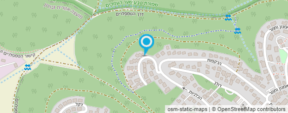 מפת הגעה אל היושבת בגנים