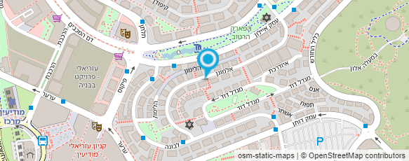 מפת הגעה אל אילנה אלקיים קוסמטיקאית רפואית