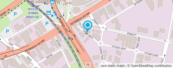 מפת הגעה אל ש.א.ש. צפון והעמקים אבטחה ושמירה בע"מ