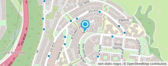 מפת הגעה אל בית יעקב סדיגורא - יוכבד