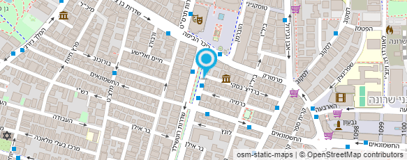 מפת הגעה אל לוריא בנימין-משרד עו"ד