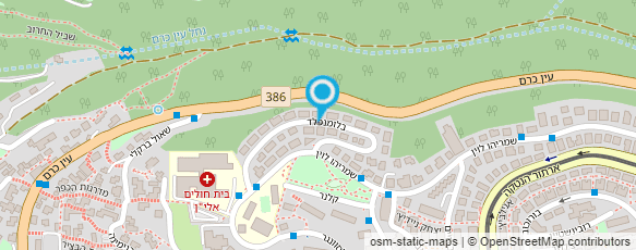 מפת הגעה אל גילי בידרמן