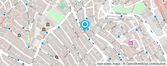 מפת הגעה אל גיינה לבני נשים