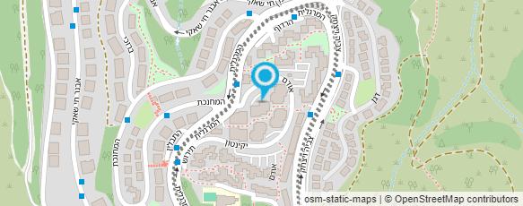 מפת הגעה אל מיכל צוקרמן מורה לאנגלית