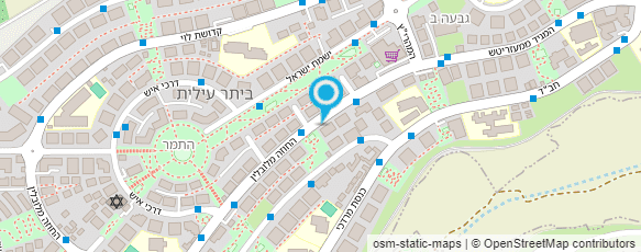 מפת הגעה אל בית יעקב החסידי