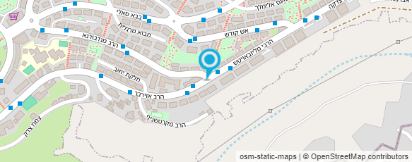 מפת הגעה אל בית יעקב החסידי - משרד ראשי