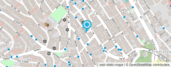 מפת הגעה אל סלון פאות יוקרה h&l