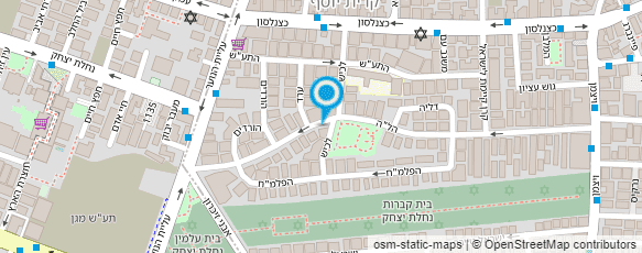 מפת הגעה אל אשרם בעיר