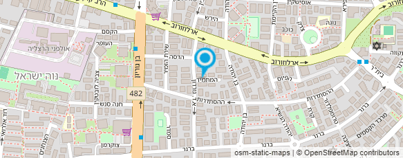 מפת הגעה אל קרן אילן אדריכלות ועיצוב בתים