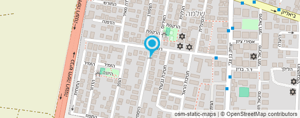 מפת הגעה אל ספרית לכלבים ולחתולים