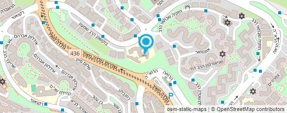 מפת הגעה אל בית יעקב גן חובה