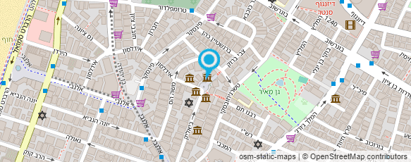 מפת הגעה אל בית העיר