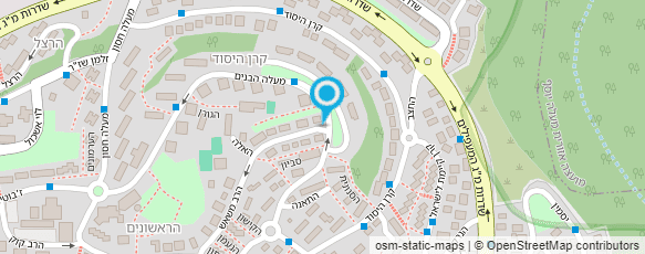 מפת הגעה אל הפיצה של אמא