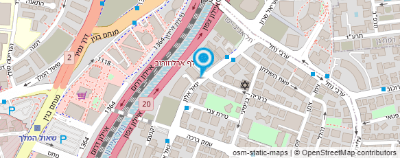 מפת הגעה אל עו"ד זיו-להב הדר