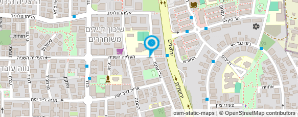 מפת הגעה אל רחל דקלו קליניקה לקוסמטיקה