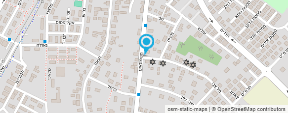 מפת הגעה אל דורון וחיים עיצוב שיער