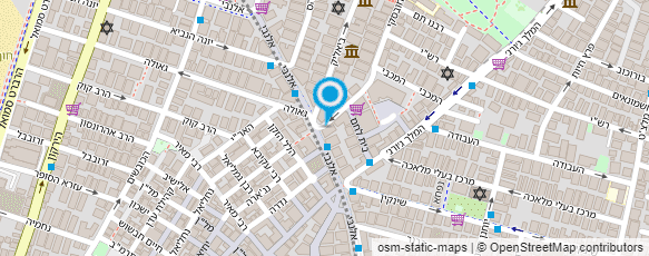 מפת הגעה אל פלאפל בנין