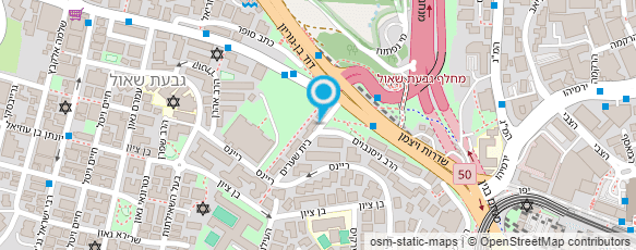 מפת הגעה אל אחזקת גינות-זאביק