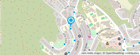 מפת הגעה אל בית יעקב גן ילדים