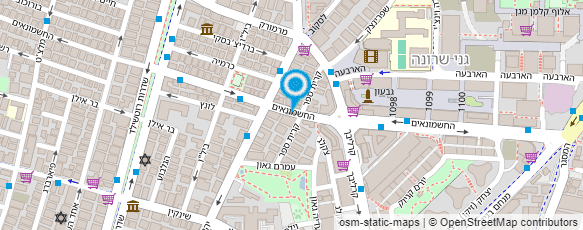 מפת הגעה אל קפה כרמייה