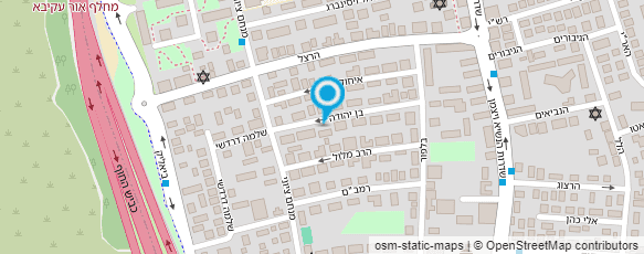 מפת הגעה אל רווית ויזמן- איפור ושיער