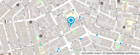 מפת הגעה אל מורן קדוש לימודי מוזיקה