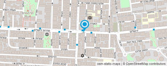 מפת הגעה אל קפה אולימפיק