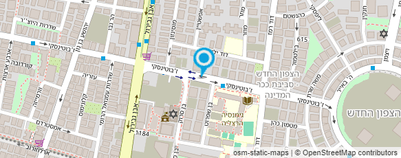 מפת הגעה אל יופי של גיל