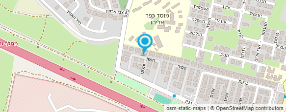 מפת הגעה אל ענת זיו עיצובים