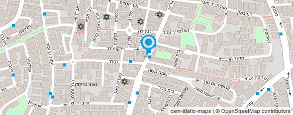 מפת הגעה אל מחסן הבדים