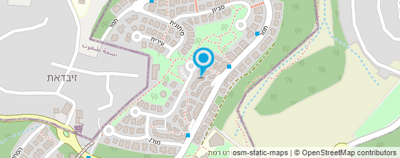 מפת הגעה אל סטודיו ענת גינסברג דיזיין