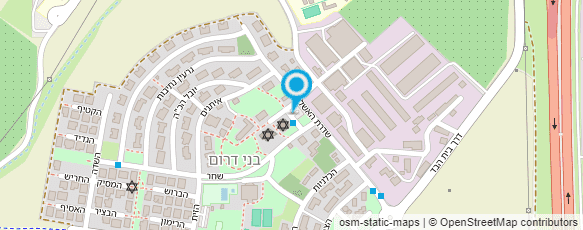 מפת הגעה אל כיף דרום