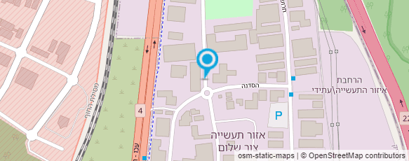 מפת הגעה אל פ.ר.ט תעשיות מתכת בע"מ