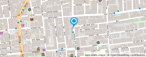 מפת הגעה אל בני נאשי עיצוב שיער