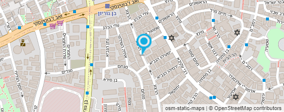 מפת הגעה אל אהוד ויסברוד - משרד עו"ד