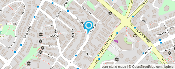 מפת הגעה אל עו"ד פישר אהובה