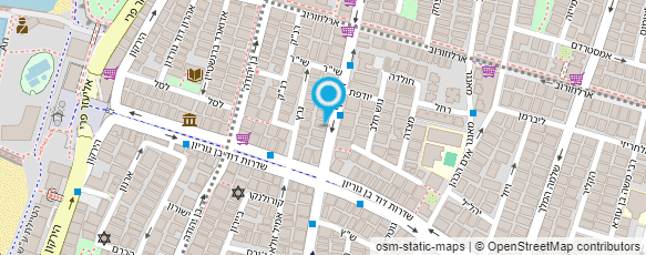 מפת הגעה אל זותא פיצה-Zota Pizza