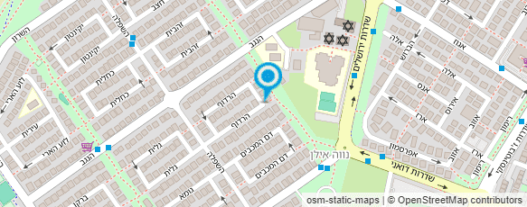 מפת הגעה אל ורד תם אזולוס